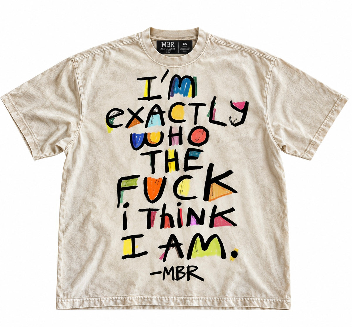 CREAM WHO AM I ? TEE