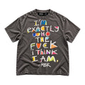 GRAY WHO AM I ? TEE